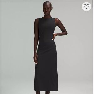 Lululemon All Aligned Ribbed Midi Dress
